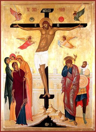 Icon of the crucifixion