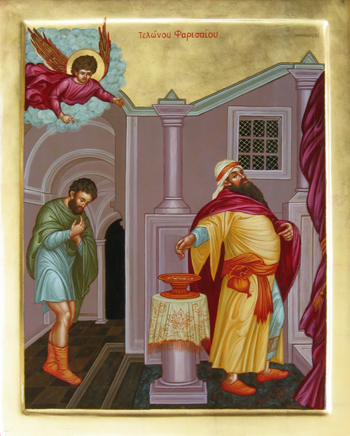 Parable of the Publican and Pharisee http://www.orthodox.net/ikons/publican-and-pharisee.jpg