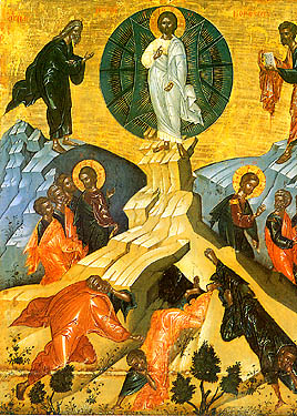 Holy Transfiguration ikon, by Theophanes