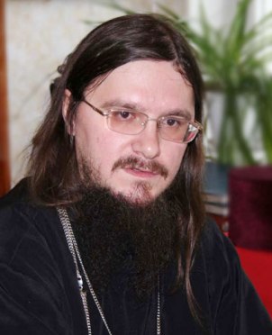 Priest Daniil Sysoyeyev, who was murdered the evening of Nov 19, 2009, most likely by Moslem extremists. Image taken from the recommended blog: http://www.johnsanidopoulos.com/2009/11/orthodox-priest-murdered-in-moscow-for.html priest-daniil-sysoyev-murdered-2009-11-19.jpg