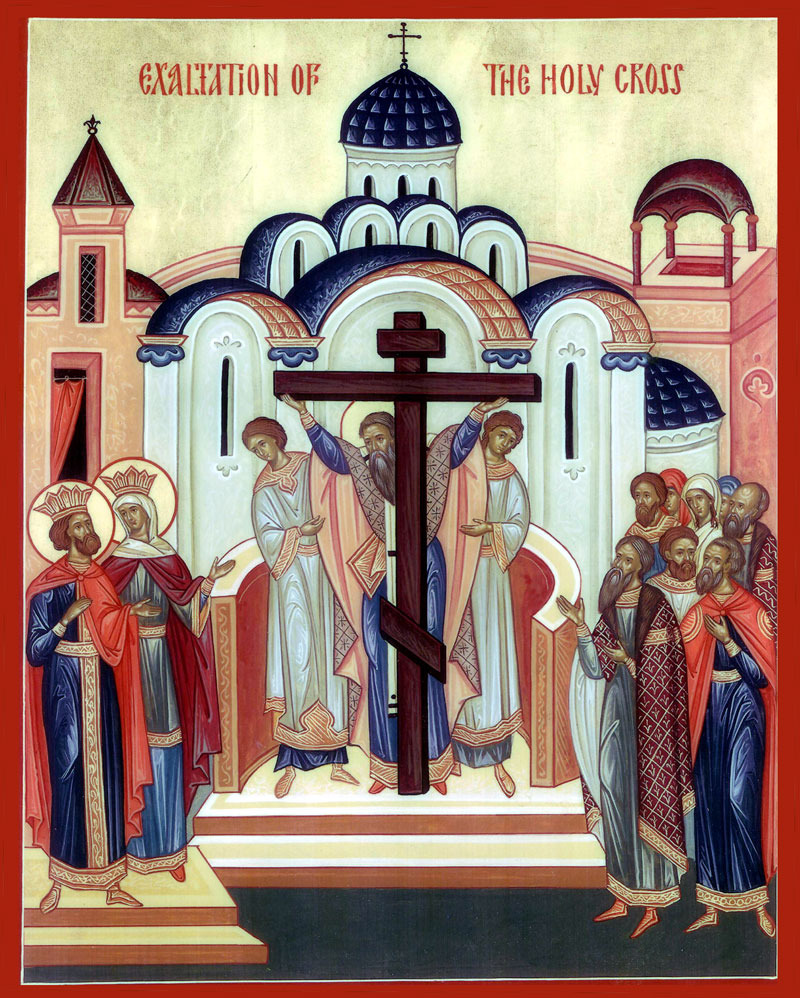 Exaltation of the Holy Cross icon