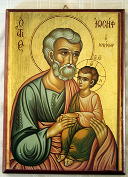 Joseph the Betrothed, with Christ. https://www.orthodox.net//ikons/joseph-the-betrothed-02.png